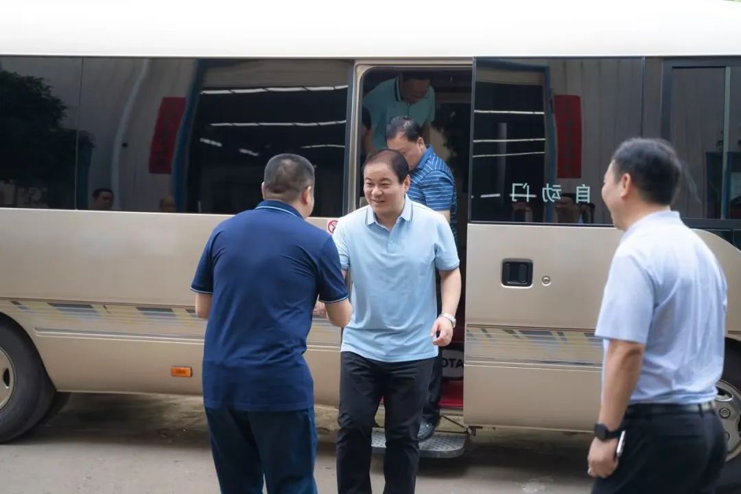 衡陽市委副書記、市長朱健一行赴朝陽集團(tuán)進(jìn)行考察